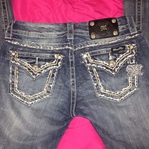 Miss me bootcut jeans like new!!